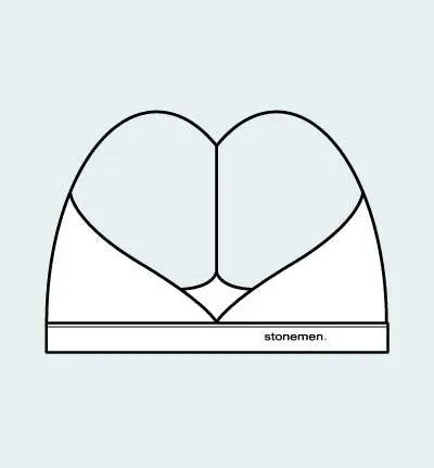 Racer Back Bralette Subscription - New Colour Stone.kin