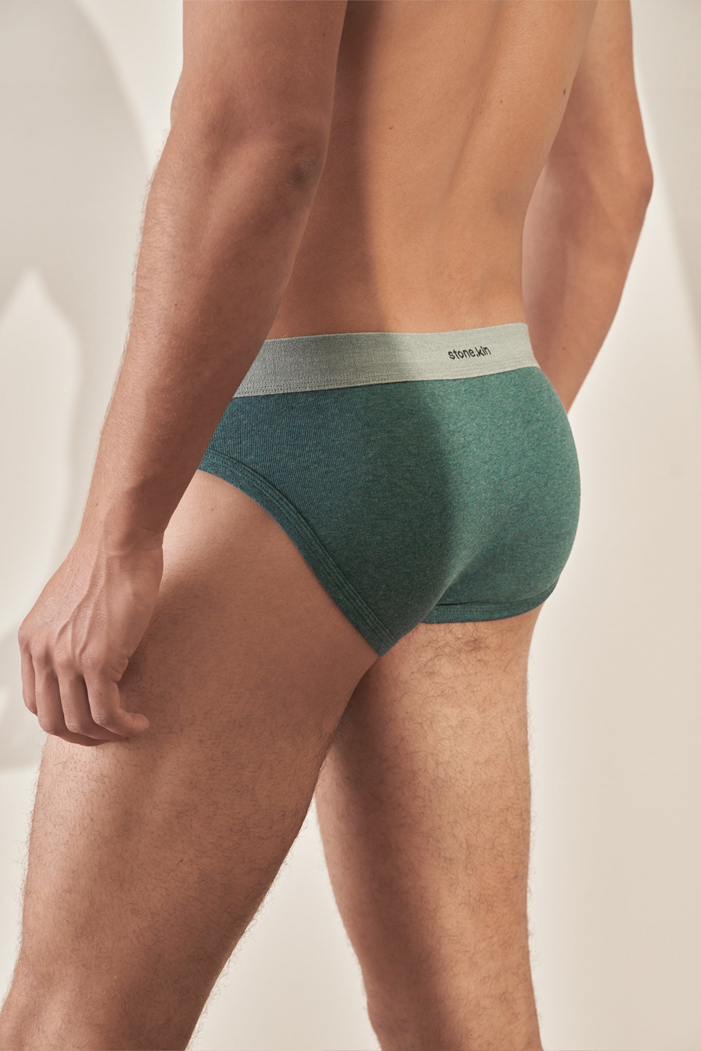 Men's Brief 3 Pack / Camel, Bone & Teal