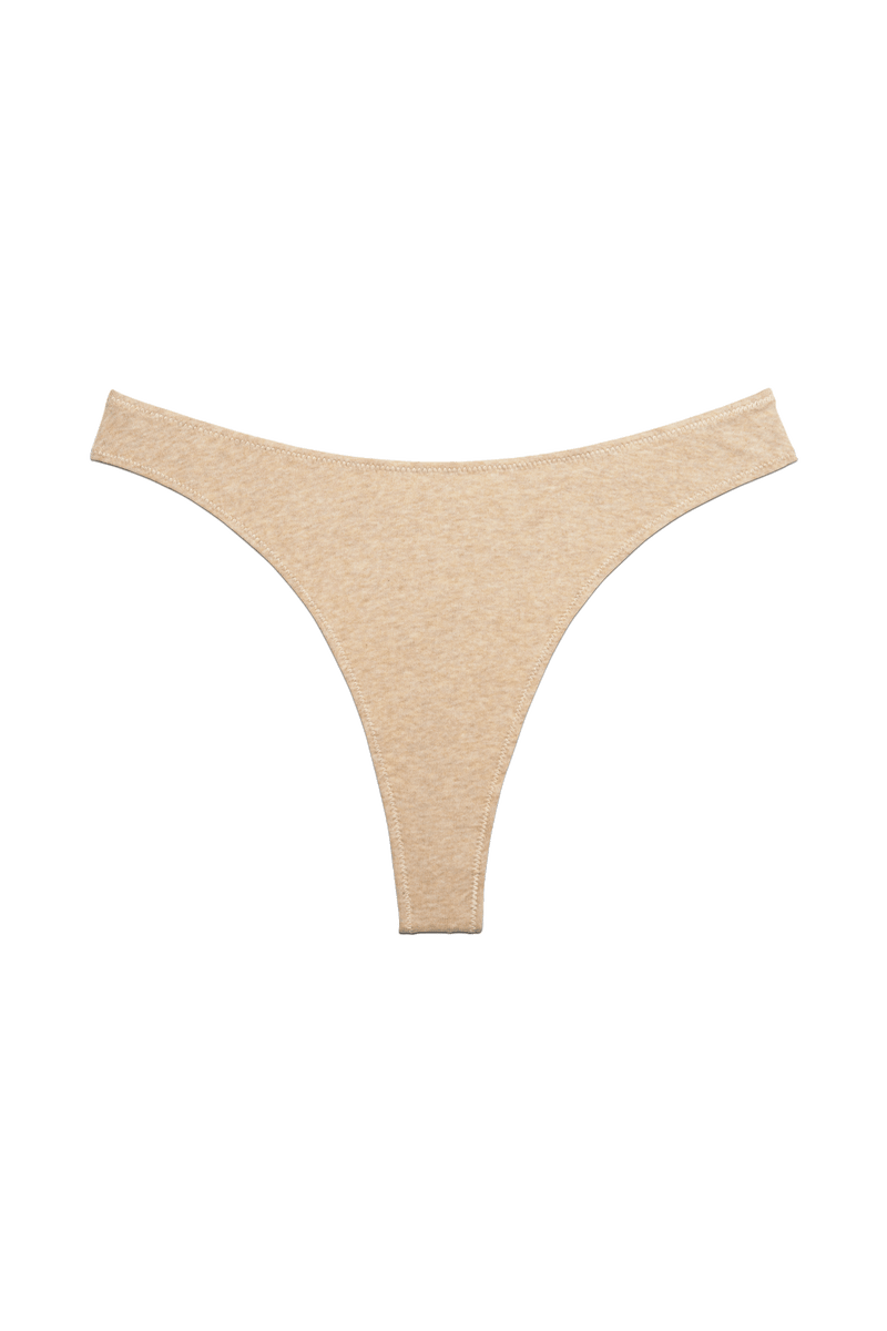 Hi~Thong in Organic Cotton Rib - Sand