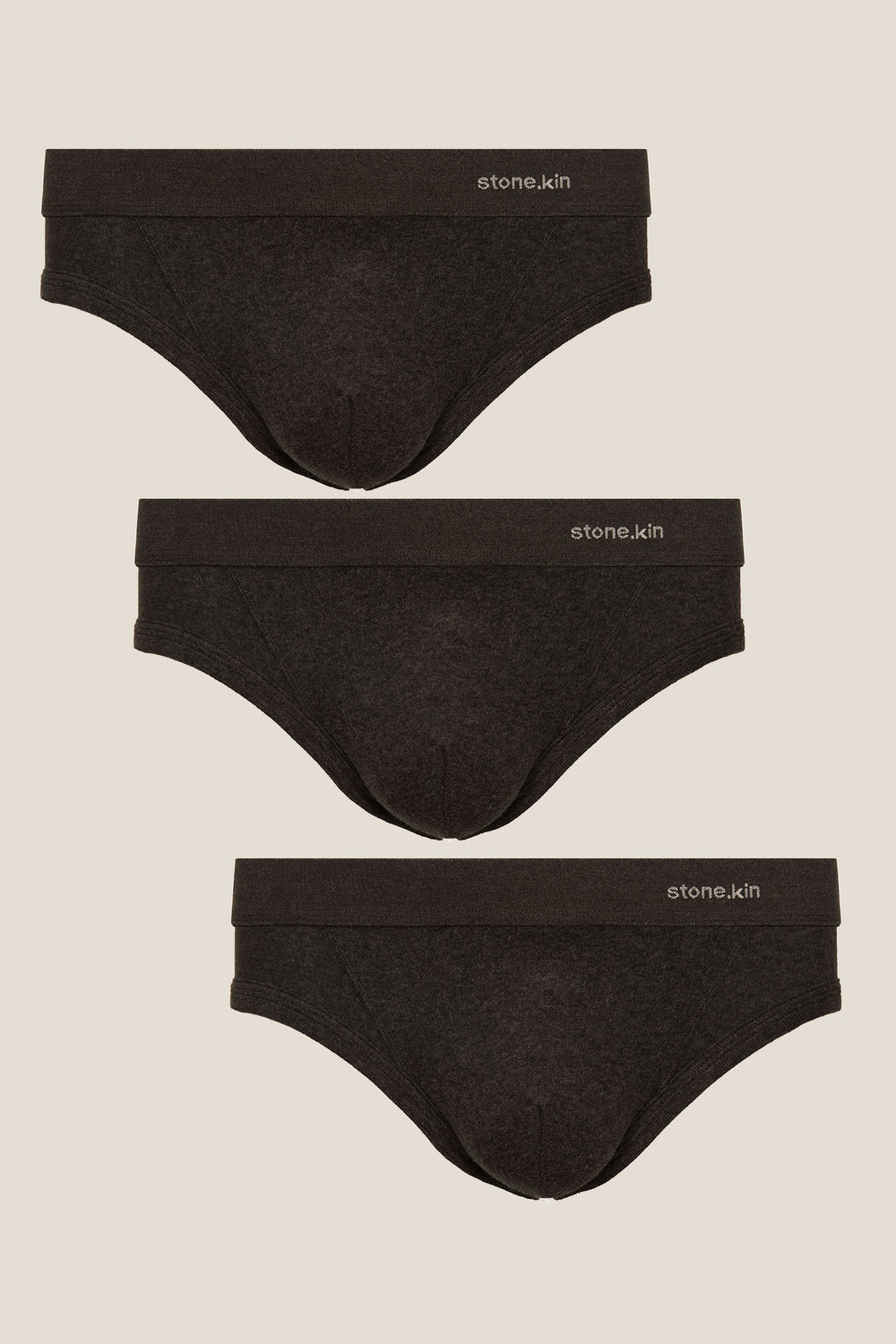 Men's Brief 3 Pack / Tar