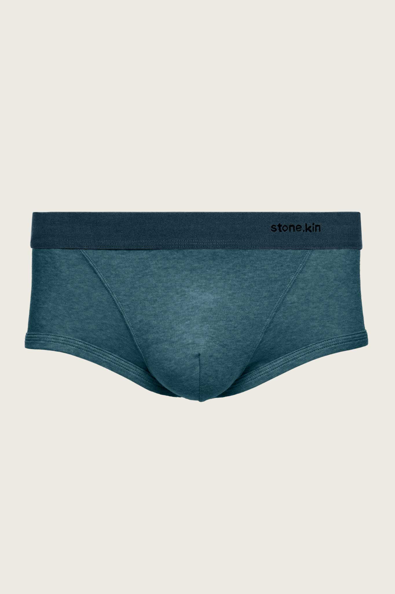 Trunk in Organic Cotton Rib - Lake + Indigo